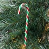 Red, Green and White Candy Cane Ornaments – 6 PCS