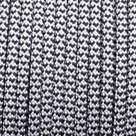 PARACORD PLANET Heart Pattern 550 Paracord – 4mm 7-Strand Nylon Rope for Crafts, Bracelets, Keychains, and Outdoor Use – Strong Survival Cord in Fun Valentine Colors – 10ft to 1000ft Hanks & Spools