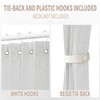 Vatge Accordion Door Curtains for Closet, Laundry Room Curtain for