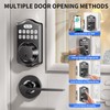 keyless Entry Door Lock deadbolt with Handle Set- Front Door
