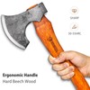 NEDFOSS Mammoth Camping Hatchet Axe, 15" Camping Axe with 1065