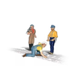 Woodland Scenics A2542 G Scale Spike, Neil & Ty