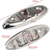 ISURE MARINE Boat Folding Cleat 6" Flip-up Heavy Dock Cleat