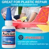 Super Glue for Plastic Repair, 30g x 2 Plastic Glue
