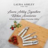Laura Ashley Stainless Steel Garlic Press Crusher with Ceramic Handle