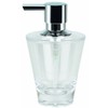 Spirella Max Light Clear Soap Dispenser Acrylic Transparent Height 14.5