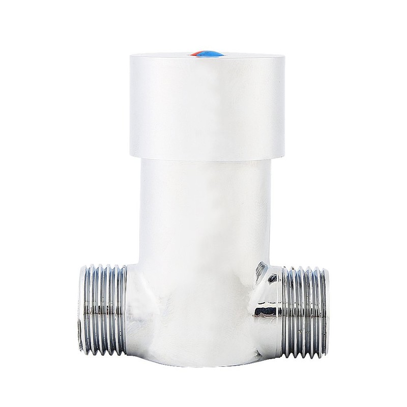 Wincal Thermostatic Mixing Valve Brass G1 / 2 Hot and