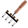 Cutting Roll for Fresh Pasta, 4 Smooth Blades Adjustable, Diameter