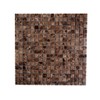 Emperador Dark mosaic polished 5/8x5/8