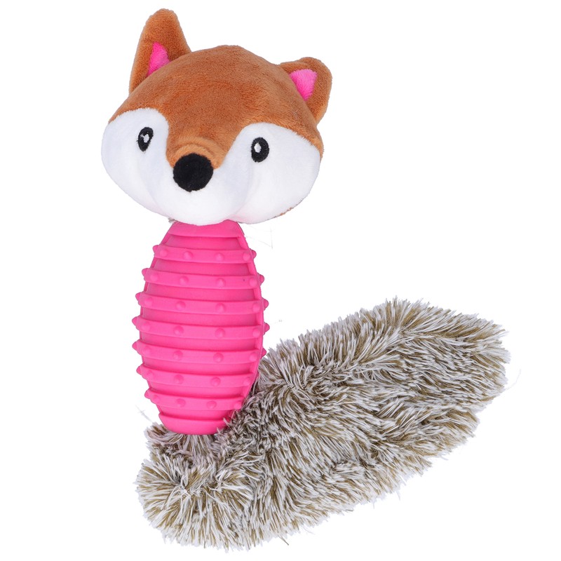 Pet Chew Toys Teeth Cleaning Biting Interactive Training Stuffed Plush