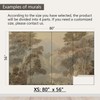 AFZEVEB-Tropical Jungle Peel and Stick Wallpaper Forest Walls Mural