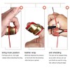 Leather Archery Thumb Ring Archery Finger Protector Guard for Traditional