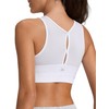 Yvette Front Zip Sports Bras for Women High Impact Supportive