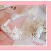 FEIFEI'S BOW 2PCS Newborn Infant Toddler Baby Girls Lace Pearl