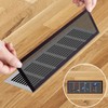 8pcs Floor Vent Mesh Covers, 4x12" Magnetic Air Vent Screen