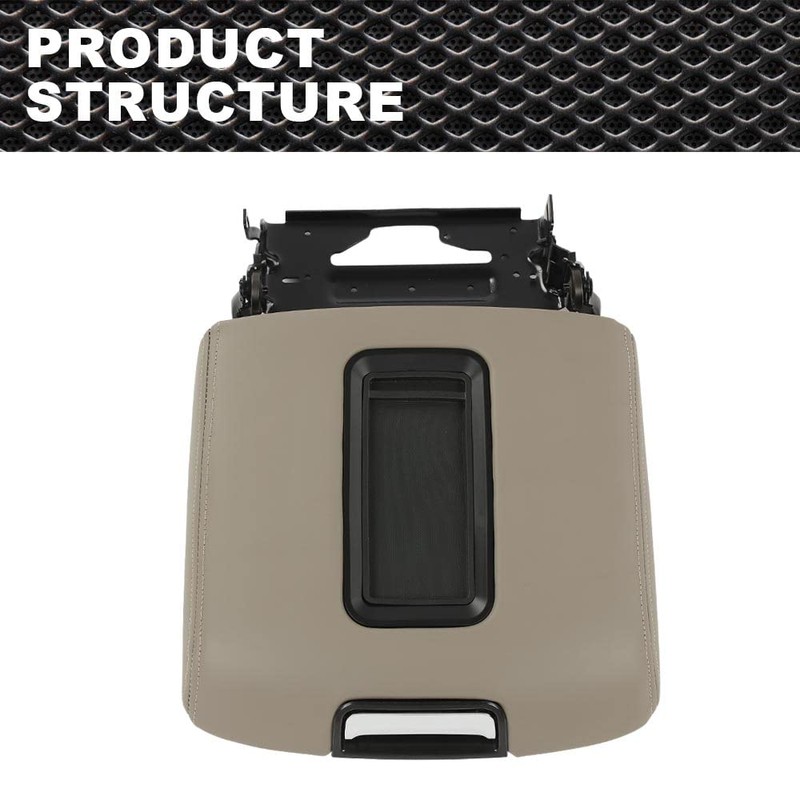 CNNELL Center Console lid Compatible with 2015-2019 Chevy Tahoe Chevy