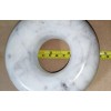 100% Marble Rings Real Healing Stones Circle Donut Granite Rock
