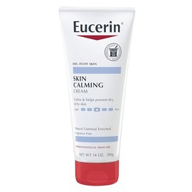 Eucerin Crema calmante para terapia de piel seca, 14 oz (413 ml)
