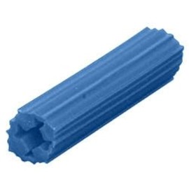 CRL 5/16" Hole 1-1/2" Length 14 or 1/4" Screw Expanding Plastic Screw Anchors - Package of 100