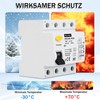 Warmfay FI Circuit Breaker 40A 300mA 4-Pin Residual Current Circuit