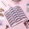 Plastic Hangers 50 Pack Heavy Duty Dry Wet Clothes Hangers