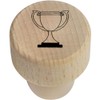 19mm 'Winning Trophy' Wooden Bottle Stopper/Cork (BS00001138)