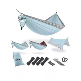 Bear Butt 3 in 1 Camping Hammock Double Hammock Rain Fly Tarp Hammock Underquilt Portable