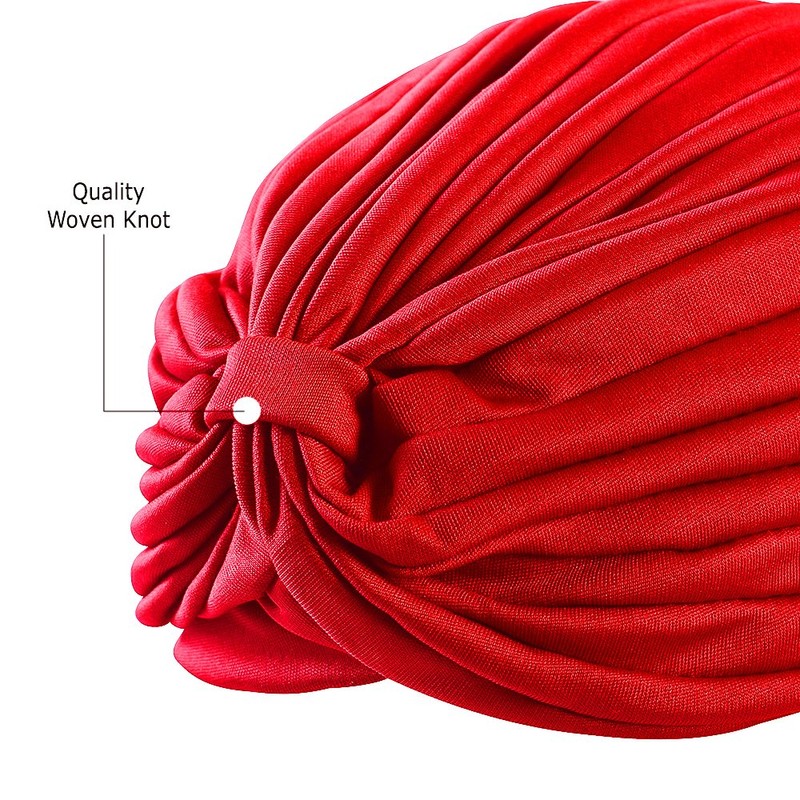 CoverYourHair Red Turban