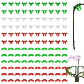 Adiwo Plant Benders, Pack of 120 Plant Training Bending Clips, Plant Clips 90 Degree Trellis Cages, Plant Trainer, Plant Stem Trainer for Bending Plant Stems and Changing the Growth Direction Plants