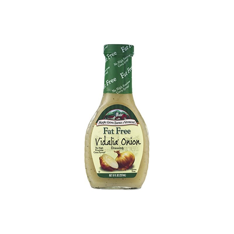 Maple Grove Farms Fat-Free Salad Dressing, Vidalia Onion, 8 Ounce