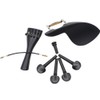 4/4 Violin Chin Rest Chinrest with Tuning Peg Tailpiece Fine