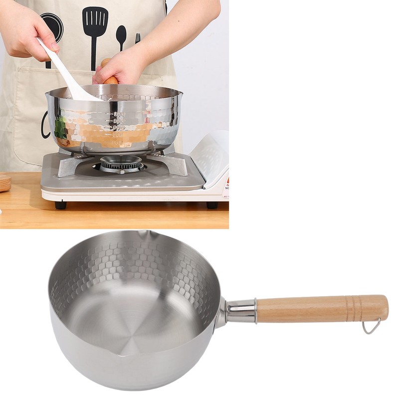 Stainless Steel Instant Noodle Pot Professional Efficient Even Heating Prevents