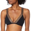 Sloggi Women's Mili Atoll Triangle Bikini Top, black