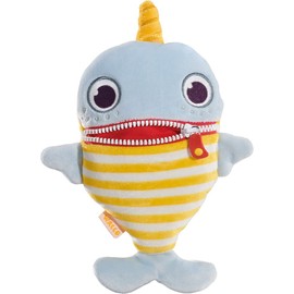 Schmidt Spiele 42637 Worry Eaters Wallo, 24 cm Plush Toy, AHOI Edition, Multi-Coloured