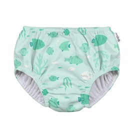 Green Sprouts - Eco Pull-Up Swim Nappy - Light Seafoam Reef - 18 Months (12-18 m)