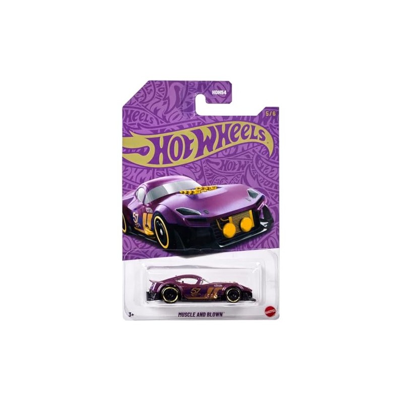 Hot Wheels Purple Muscle and Blown, 57th Anniversary