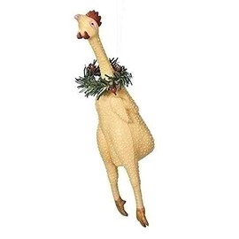 Roman 7.5" Rubber Chicken fix ORN Holiday Tradition