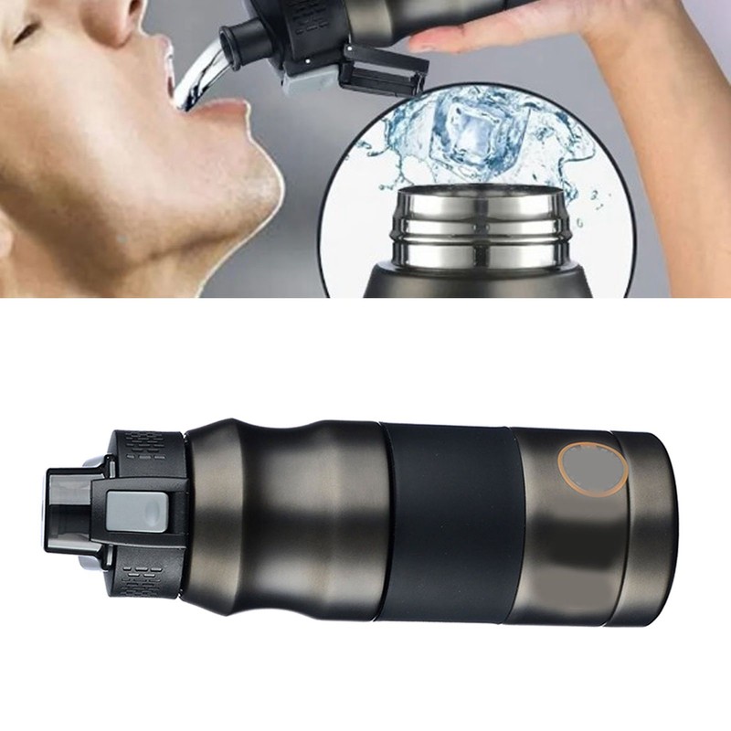 Stainless Steel Thermal Bottle Portable Large Capacity Fashionable Vacuum Thermal