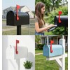 Mail Box Flag Replacement, Red Metal Replacement Mailbox Flag Easy