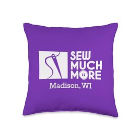Support your local quilt shop! Welcome to Madison Throw Pillow