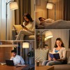 ROTTOGOON Dimmable Floor Lamp, Arc Floor Lamps for Living Room,