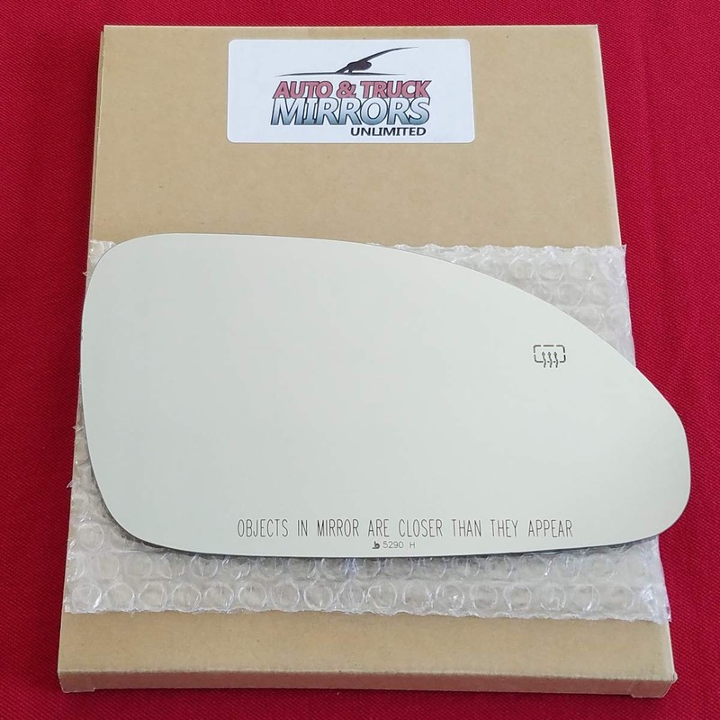 Mirror Glass + Full Size Adhesive Pad for 2008-2017 Buick