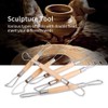Sculpting Tools, Hilitand Double Head Wax Pottery Clay Tool, Carving