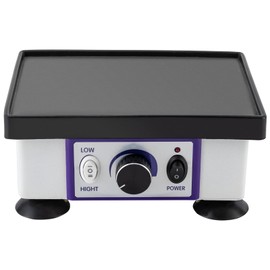 Lab Dental Model Square Quartet Vibrator, Countertop Vibrating Shaker Electric Oscillator Equipment 120W Adjustable Speed, 2 Gears, for Gypsum Mixing, Plaster Models