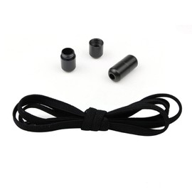 [ShuaWdk] No Tie Shoelaces - Laces, Easy to Put on and Take Off Shoelaces, Lace Lock, Stretchable, One-Touch Elastic Shoelaces, Colored Metal Capsule Buckle, Kids, Adults, Seniors, Athletes, Those Who