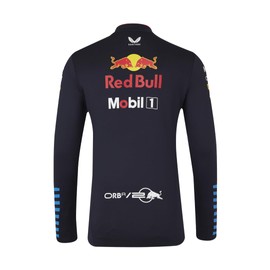 Castore Red Bull Racing F1 2024 Team 1/4 Zip Mid Layer (M), Medium, Night Sky