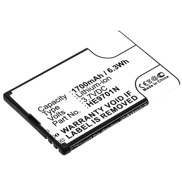 Synergy Digital Electronic Magnifier Battery, Compatible with Zoomax V500 Electronic