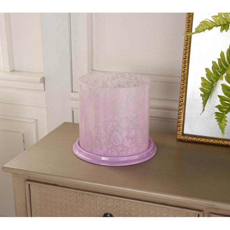 QVC HomeWorx by Slatkin + Co. Printed Toile Glass &