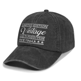 Rybicag 40th Birthday Gifts for Him Her, 1984 Cap for 40 Year Old Men Women Vintage Hat