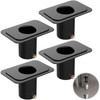FOROIRON 4 Pack Rain Chain Adapter for Gutter Rain Chain